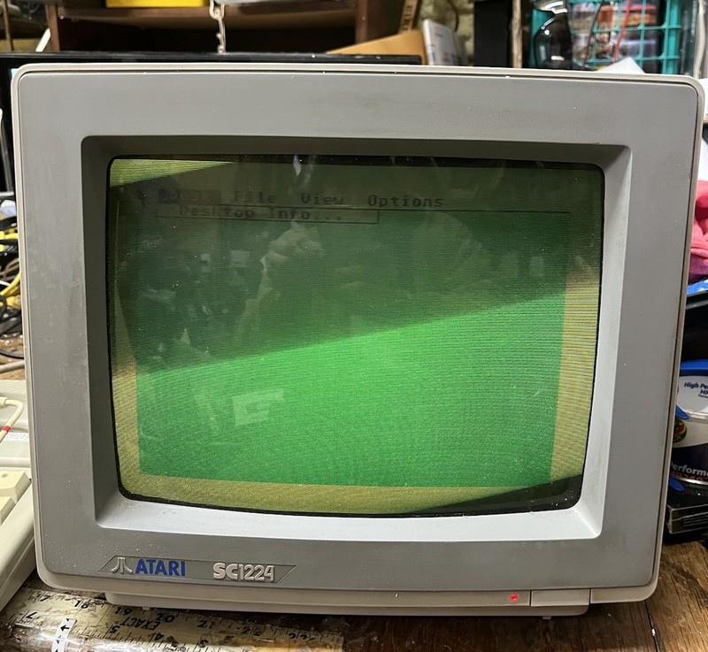 Atari ST SC1224 Color Monitor Great Working Condition
