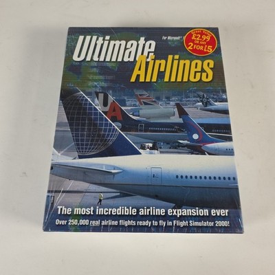 Ultimate Airlines für Microsoft Flight Simulator 2000 PC Videospiel