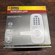 Brand New Brinks Commercial (BC40107) Keypad Entry Lever Chrome Finish 🔥NEW🔥