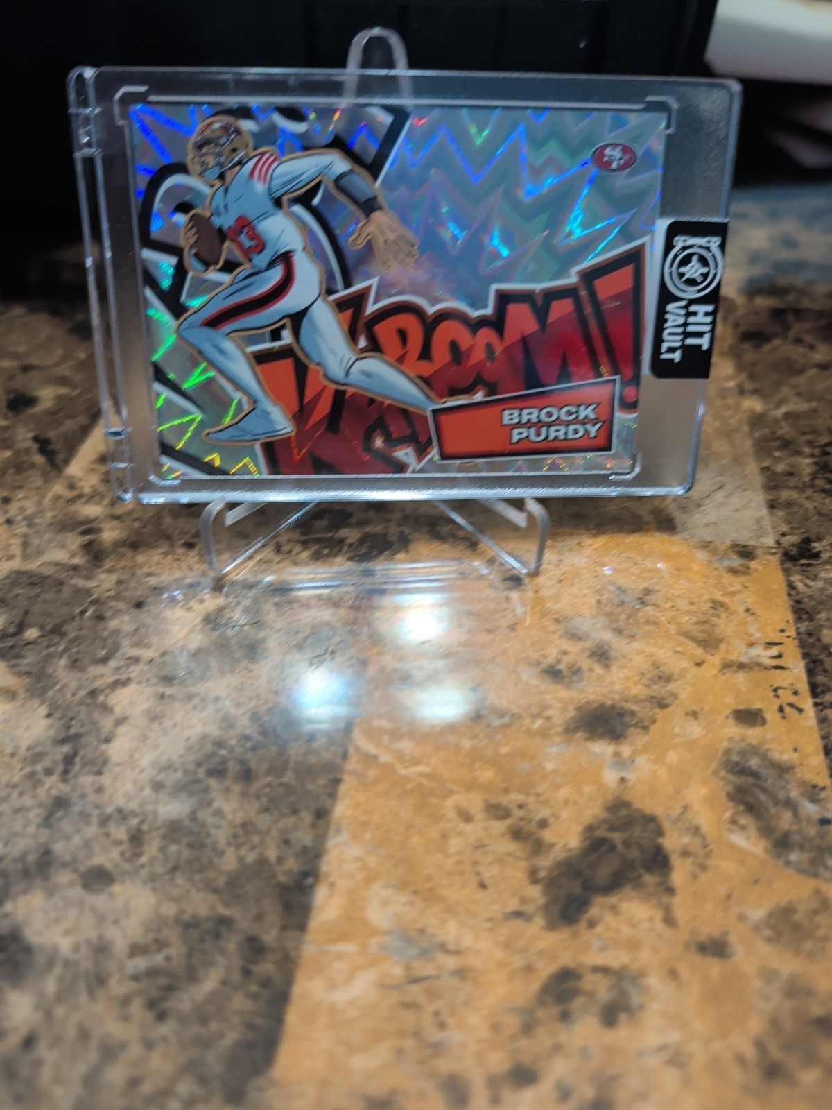 2025 Panini Absolute - Kaboom! Horizontal Brock Purdy #25