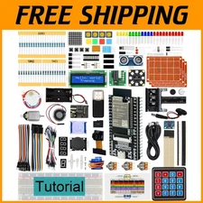 Comprehensive 240MHz Microcontroller Kit with Onboard Camera & 122 Projects