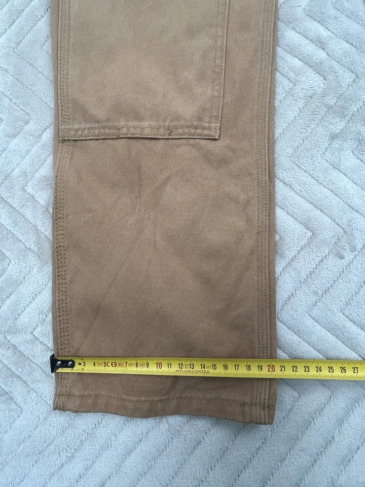 Carhartt Pantalon Double Knee Camel Straight W34 L30 (1160) - Photo 3/4