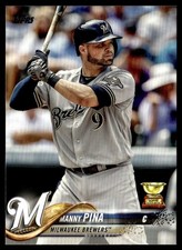 2018 Topps Manny Pina Milwaukee Brewers #637