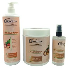 Macadamia Hair Care Kit Mask Leave-In  Shine Drops with Essential Oils