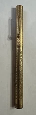 VINTAGE ECLIPSE 14K GOLD FILLED FOUNTAIN PEN w/ 14k NIB