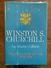 Winston S. Churchill: The Challenge of War Vol. 2 by Martin Gilbert (HC 1971)