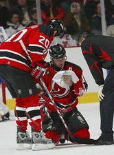 Jay Pandolfo head trainer Bill Murray New Jersey Devils atte- Ice Hockey Photo