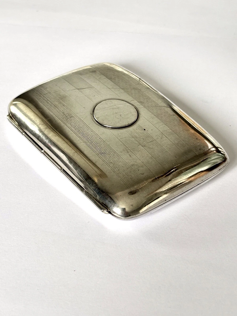 Joseph Gloster in Antique Solid Silver Cigarette & Vesta Cases for