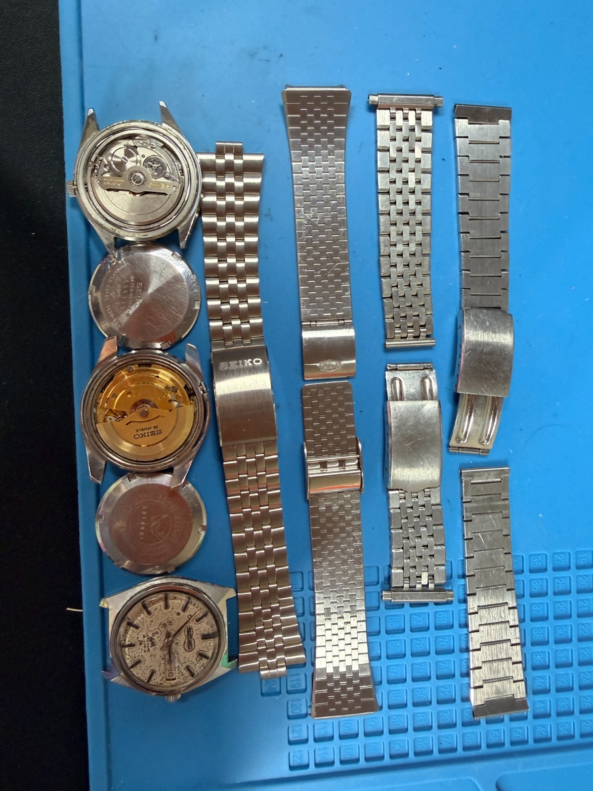 Vintage Seiko JDM Lot – King Seiko / Lord Matic / Seikomatic / Straps (AS - IS)