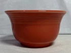 Fiesta Persimmon Orange 4” Bouillon Cup Custard Bowl Fiestaware Retired 6.75 Oz