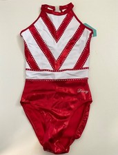New Girls Gymnastic Darcy Leotard Size 38 ALA