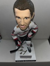 Chicago Blackhawks AUTOGRAPHED Denis Savard Bobblehead signed @ Binny's 12/12/25