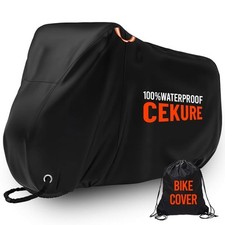 Outdoor Bike Cover Ultra WaterProof - Heavy Duty 210D Oxford Tear Resistant a...