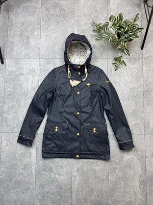 SCHMUDDELWEDDA Waterproof Parka Rain Coat Jacket Size S Women s
