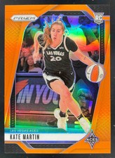 2024 Panini WNBA Prizm Orange Prizm #126 Kate Martin RC /99