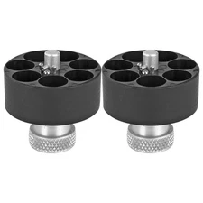 2 Pack HKS 587-A Speedloader 7 Shot for .38 / .357 S&W 686, Taurus 617, 817, 827