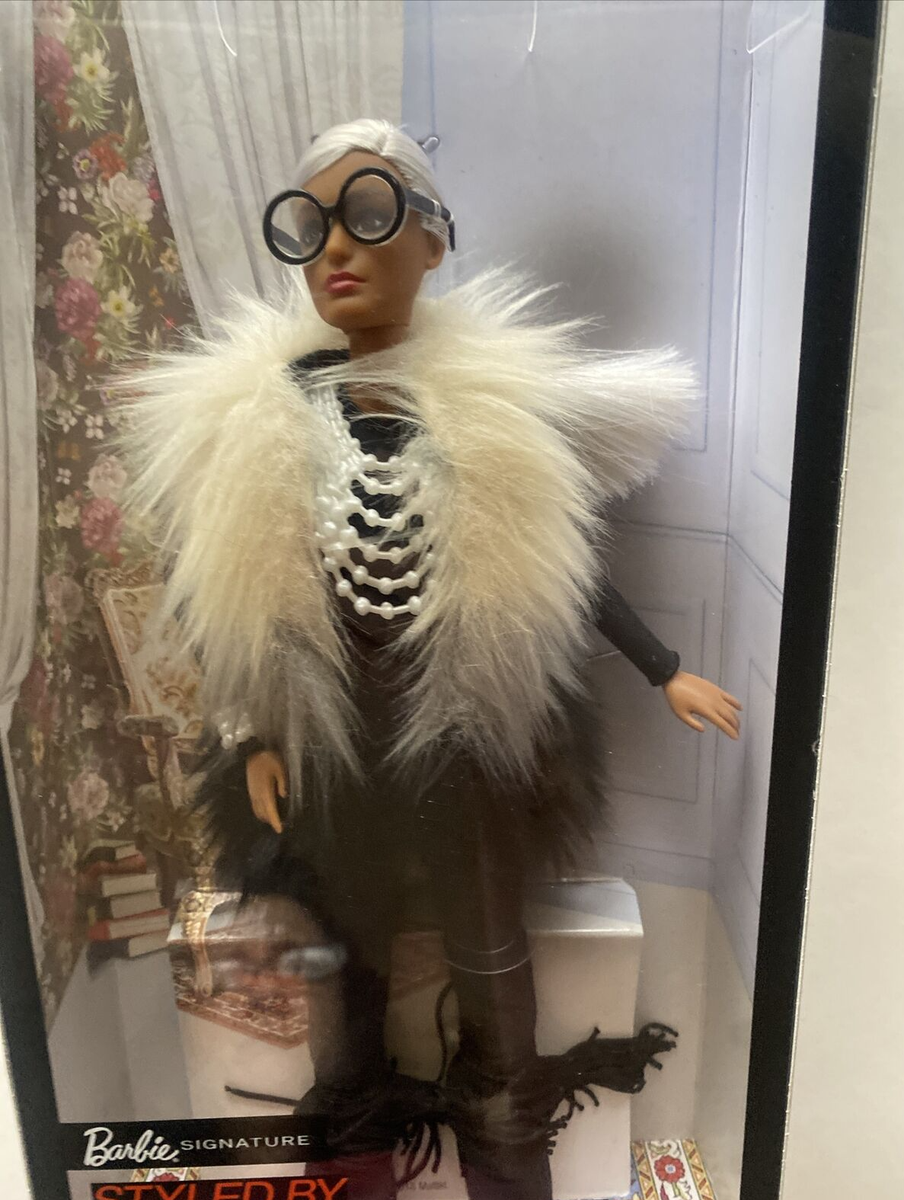 Barbie Collector Styled by Iris Apfel Doll With Multi-hued Vest