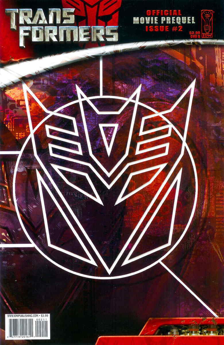 Transformers: Movie Prequel #2B VF/NM; IDW | we combine shipping