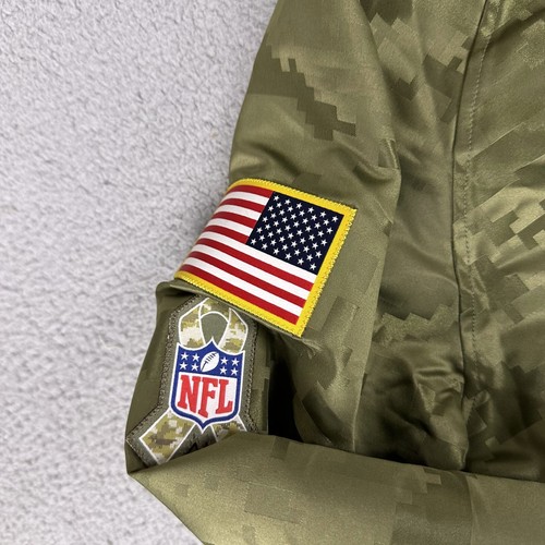 Tennessee Titans Nike Bomber Jacket Womens Extra Large Camo Polyester Full Zip - Picture 3 of 8