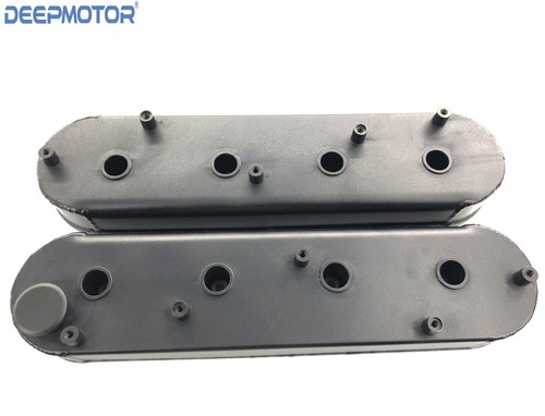 Cubierta de válvula de aluminio fabricada Deepmotor LS1 LS2 LS3 LS6 con soportes de bobina negra - Imagen 4 de 5
