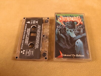 Benediction Transcend The Rubicon Cassette MC Bolt Thrower Morgoth Asphyx Cancer