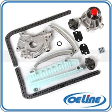 Timing Chain Kit for 03-04 Ford F150 F250 E150 WINDSOR Oil Water Pump w/o Gears