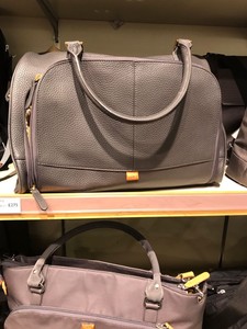 light grey changing bag