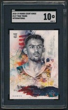 2018 Panini Court Kings Trae Young #127 SGC 10 GM
