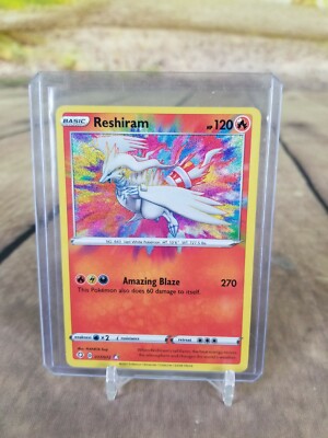 Reshiram Basic HP 120 #17/72 Foil Pokemon 2021 Card | eBay