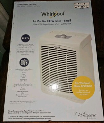 Genuine Whirlpool HEPA Replacement Filter 1183051K (fits AP25030K) Authentic