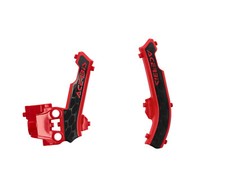 ACERBIS X PROTEZIONI TELAIO GRIP PROTEZIONI GAS GAS MC 50 MCE 5 2021 - 2023 ROSSO NERO