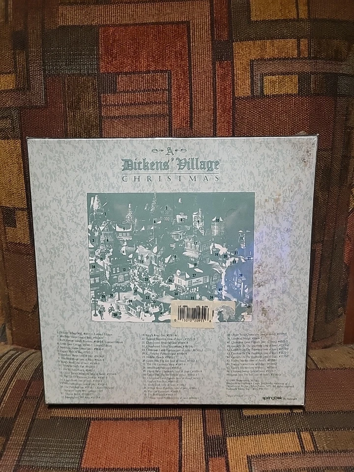 Springbok by Hallmark "A Dickens' Village Christmas" 1000 Piece Jigsaw Puzzle  - Image 2 of 4