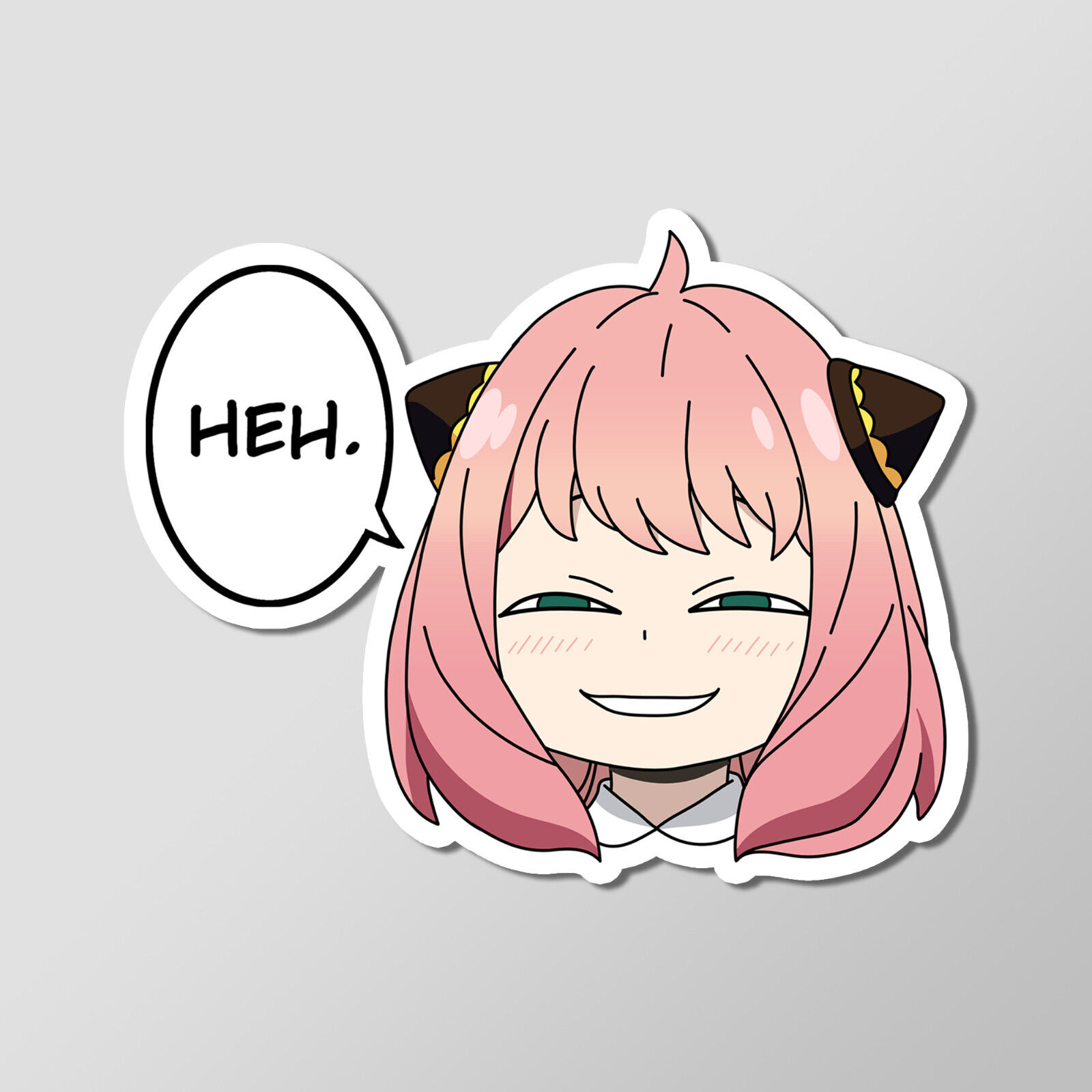 Art] I decided to vector Anya's smug face (Spy X Family), Anya's Heh Face  / Anya Smug Face