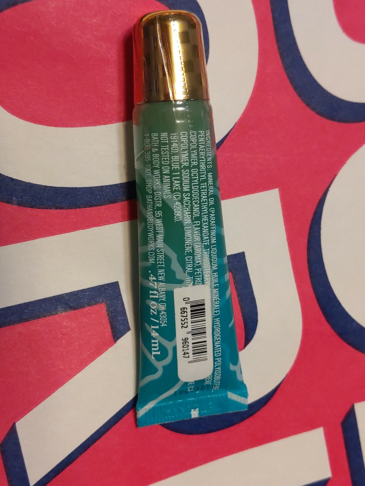 1 Bath & Body Works Lemon Lime Lip Gloss Shine Balm Stick for sale