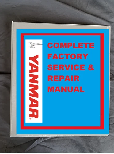 Yanmar 3TN 4TN series engine service workshop repair overhaul  manual in binder