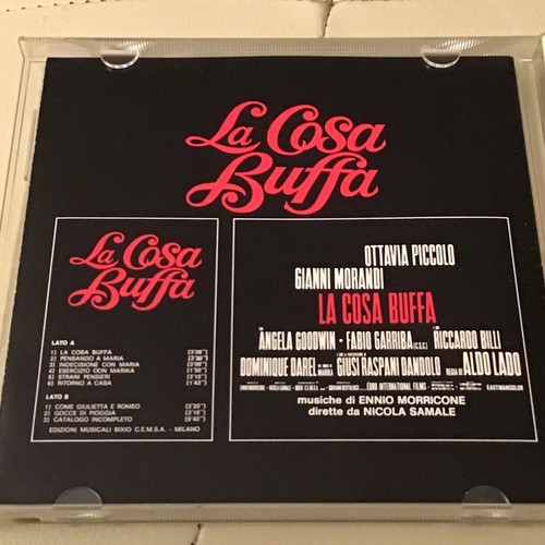 LA COSA BUFFA. CD Soundtrack. Japan Cinevox. Ennio Morricone. Nr. Mint - Picture 5 of 10