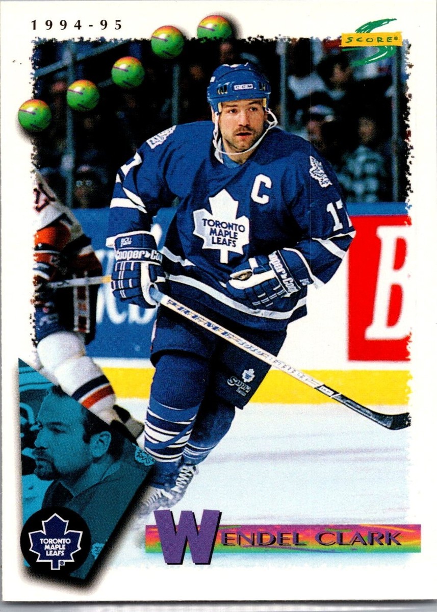 ICE バンドスコア　from 1994 to 1999「TRUTH」 1994-95 Score Hockey - #3 Wendel Clark | eBay