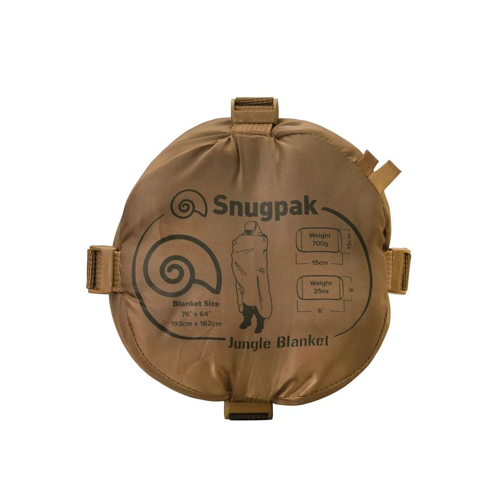 Manta de supervivencia Snugpak Jungle - aislante, ligera, poste repelente al agua... Foto 4 de 4