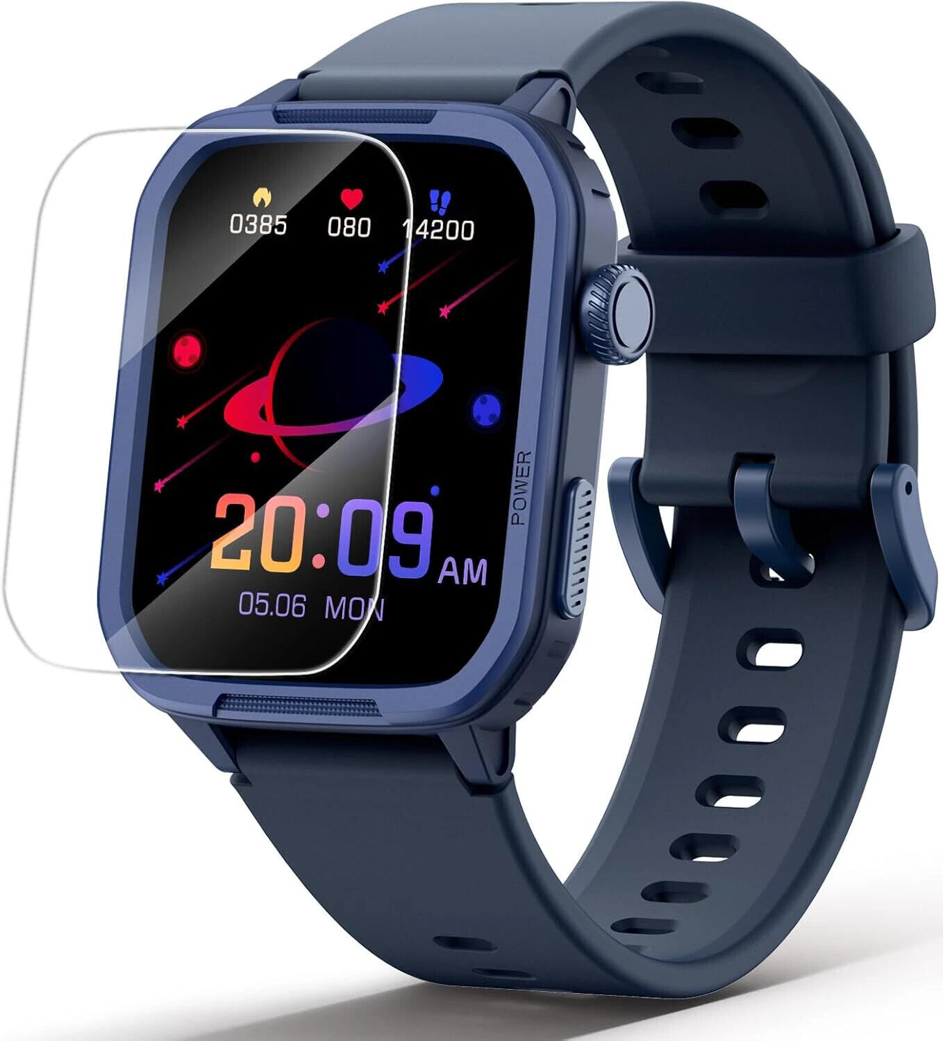 Smart Watch Kids with Screen Protector Games Waterproof Wristwatch Sleep Tracker