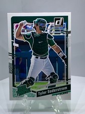 2023 Donruss Baseball Rated Prospects #68 Tyler Soderstorm Oakland Athletics