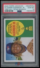 2020 Topps Archives #60AR-VGJ Vladimir Guerrero Jr. 1960 All-Star Rookies