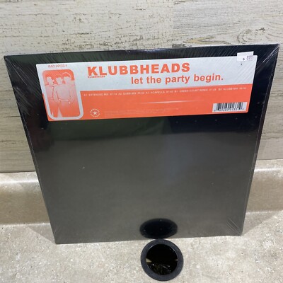 Klubbheads - Let The Party Begin - New Sealed Vinyl Record LP RAD 99133-1