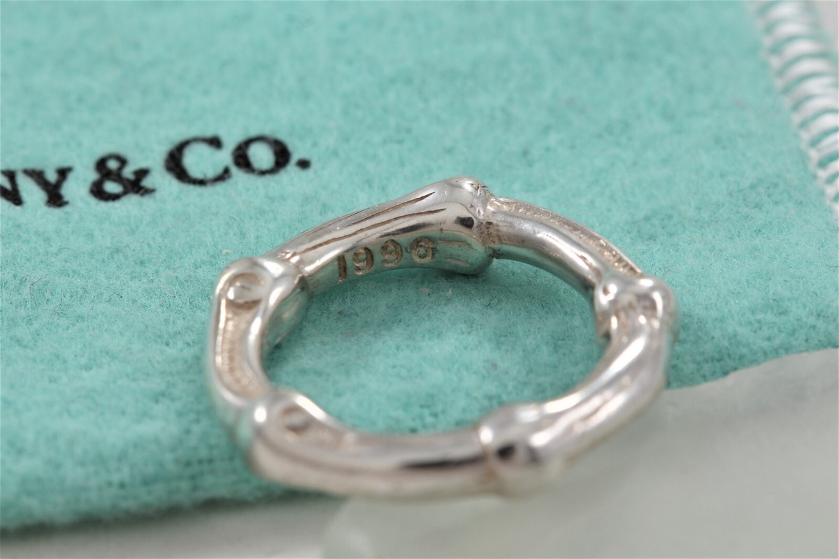 Tiffany & Co. Nature Silver Bamboo Ring | eBay Tiffany & Co. Nature Silver Bamboo Ring | eBay