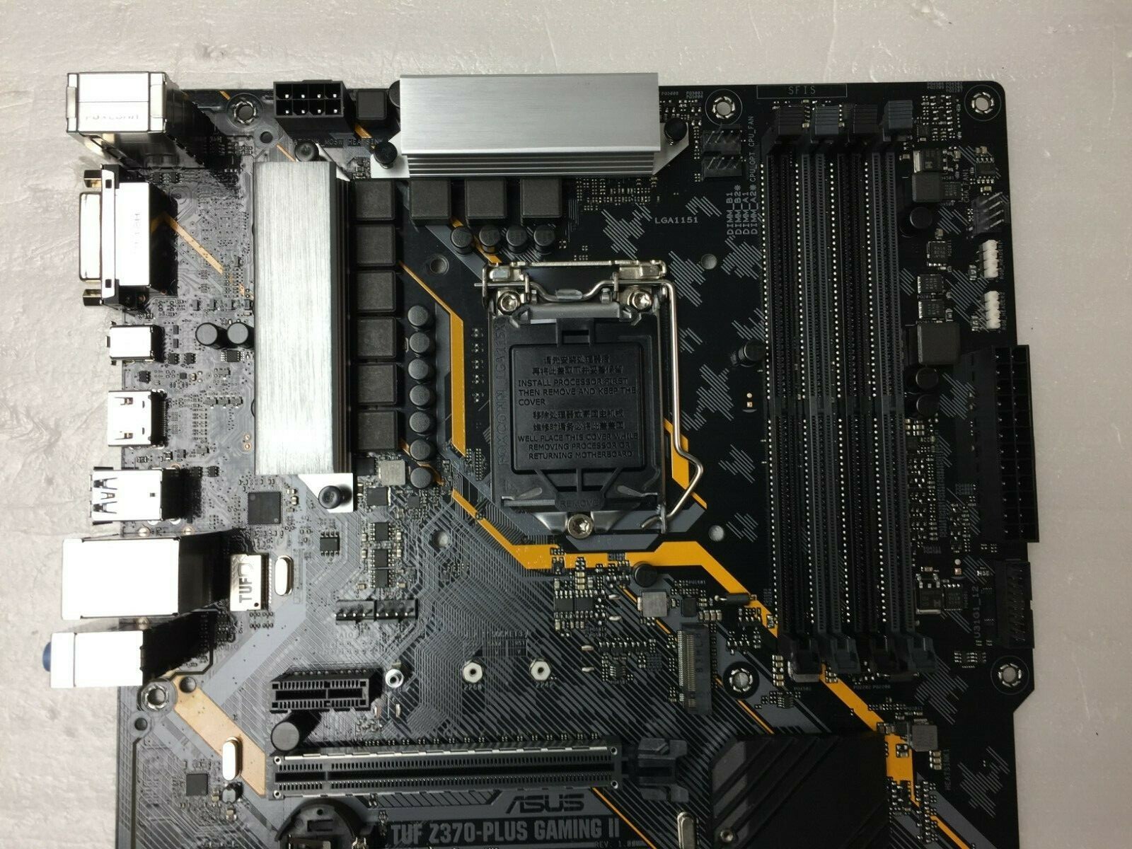 Asus Tuf Z370 Plus Gaming Ii Intel Z370 1151 Lga Atx M 2 Desktop Motherboard B For Sale Online Ebay