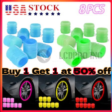 8pcs Car Tire Caps Glow In The Dark Tire Valve Caps Glowing Tire Valve Stem Caps 8pcs Car Tire Caps Glow In The Dark Tire Valve Caps Glowing Tire Valve Stem Caps