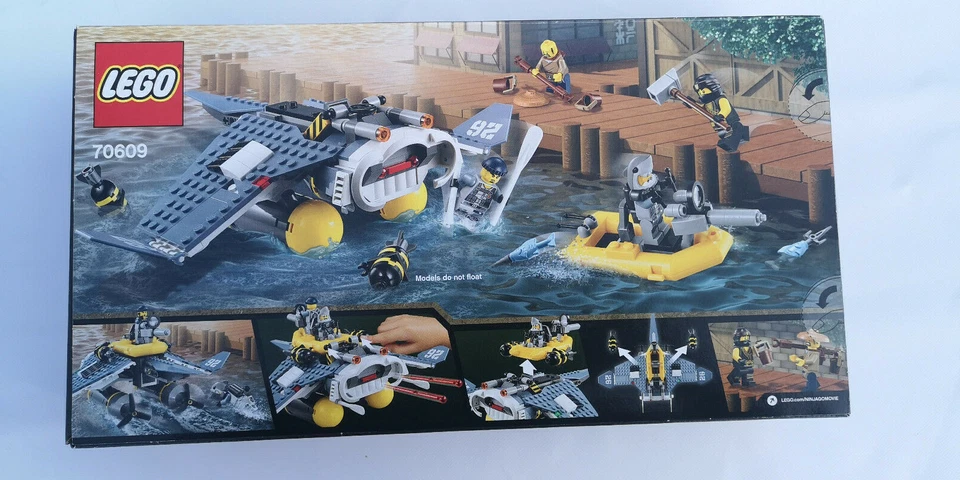 Lego Ninjago - 70609 - Le bombardier Raie Manta- NEUF et Scellée - Photo 2/4