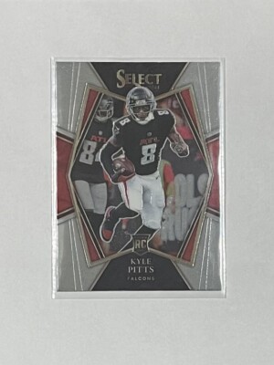 Carte Patch Panini Select 2021 – Kyle Pitts Rookie RC #RSW-KPI – Atlanta Falcons