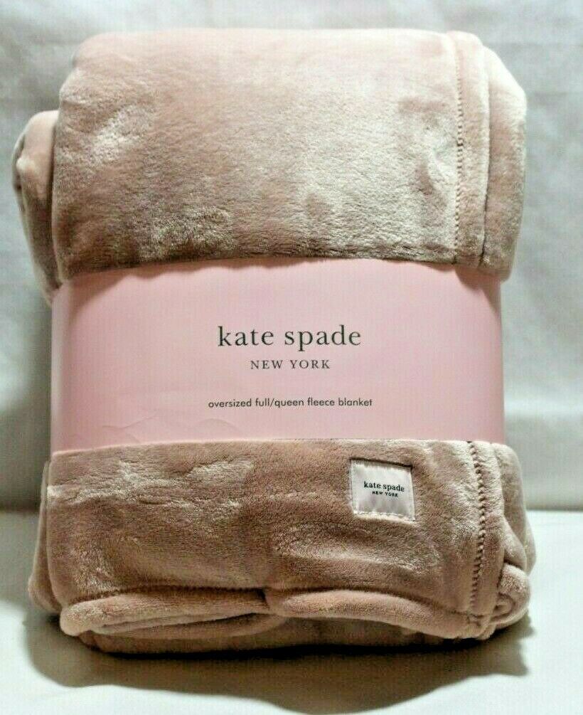 Kate Spade York Full Queen Fleece Soft Blanket Bright Pink 98 X 92 For Sale Online EBay