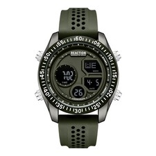 Kenneth Cole Reaction Men's Digital Watch Silicone Strap KRWGP7005404