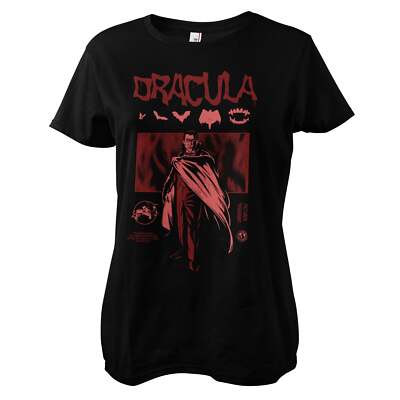 Offiziell lizenziertes Universal Monsters - Retro Dracula Damen T-Shirt
